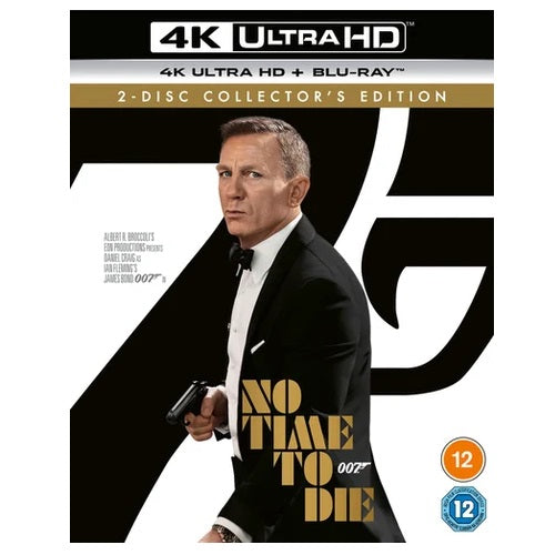 4K Blu-Ray - No Time To Die (12) Preowned