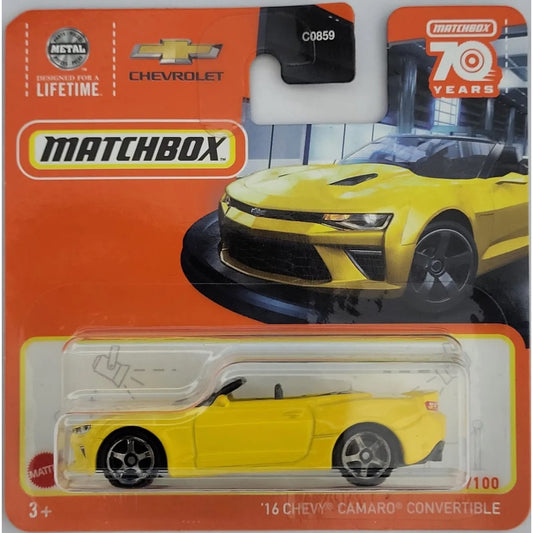 Matchbox - 16 Chevy Camaro Convertible Boxed Preowned