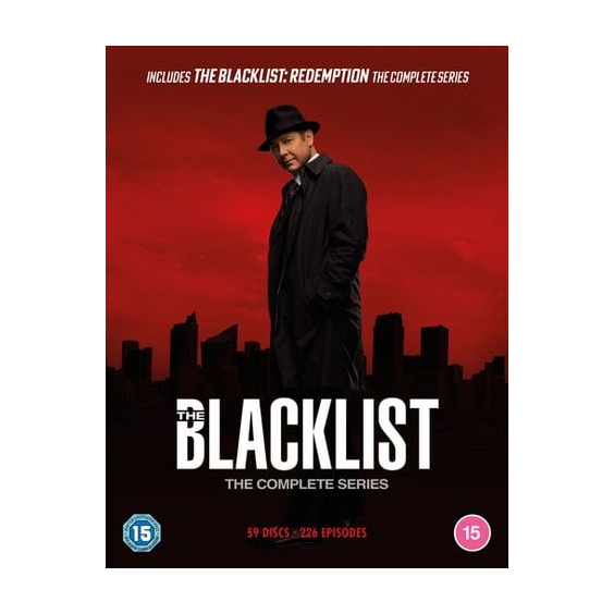 DVD Boxset - The Blacklist: The Complete Series (15) 59 Discs Preowned
