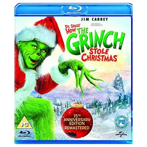 Blu-Ray - Dr.Seuss How The Grinch Stole Christmas 15th Anniversary Edition (PG) Preowned