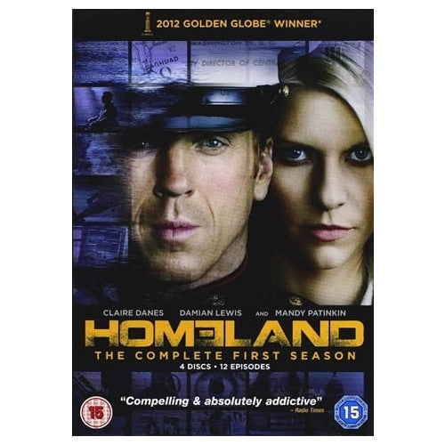 DVD Boxset - Homeland The Complete First Season (15) Preowned