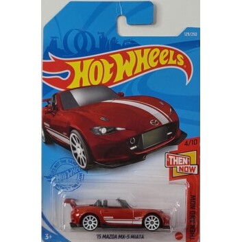Hot Wheels - Then And Now - '15 Mazda Mx5 Miata 128/250 (3+) Preowned
