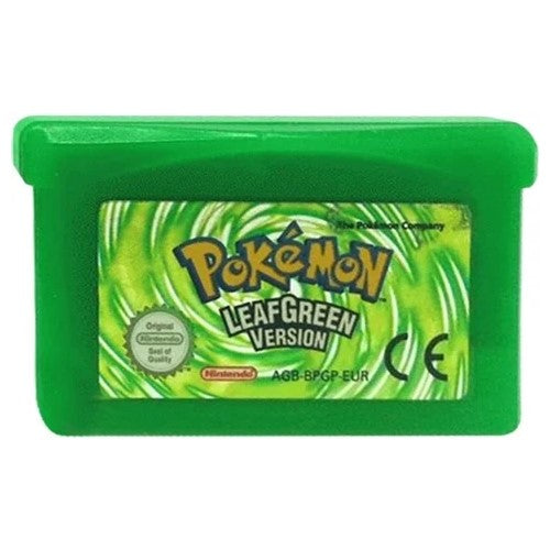 Gameboy Advance Unboxed - Pokemon Leaf Green Preowned