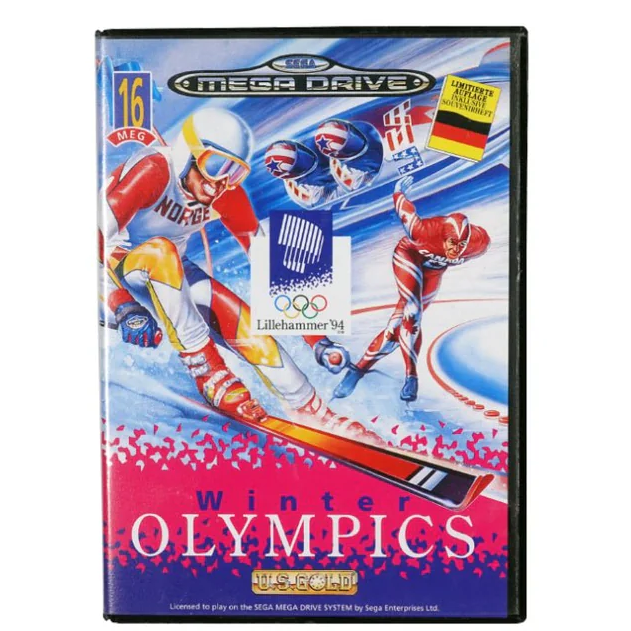 Mega Drive - Winter Olympics: Lillehammer '94 Without Manual Boxed Preowned