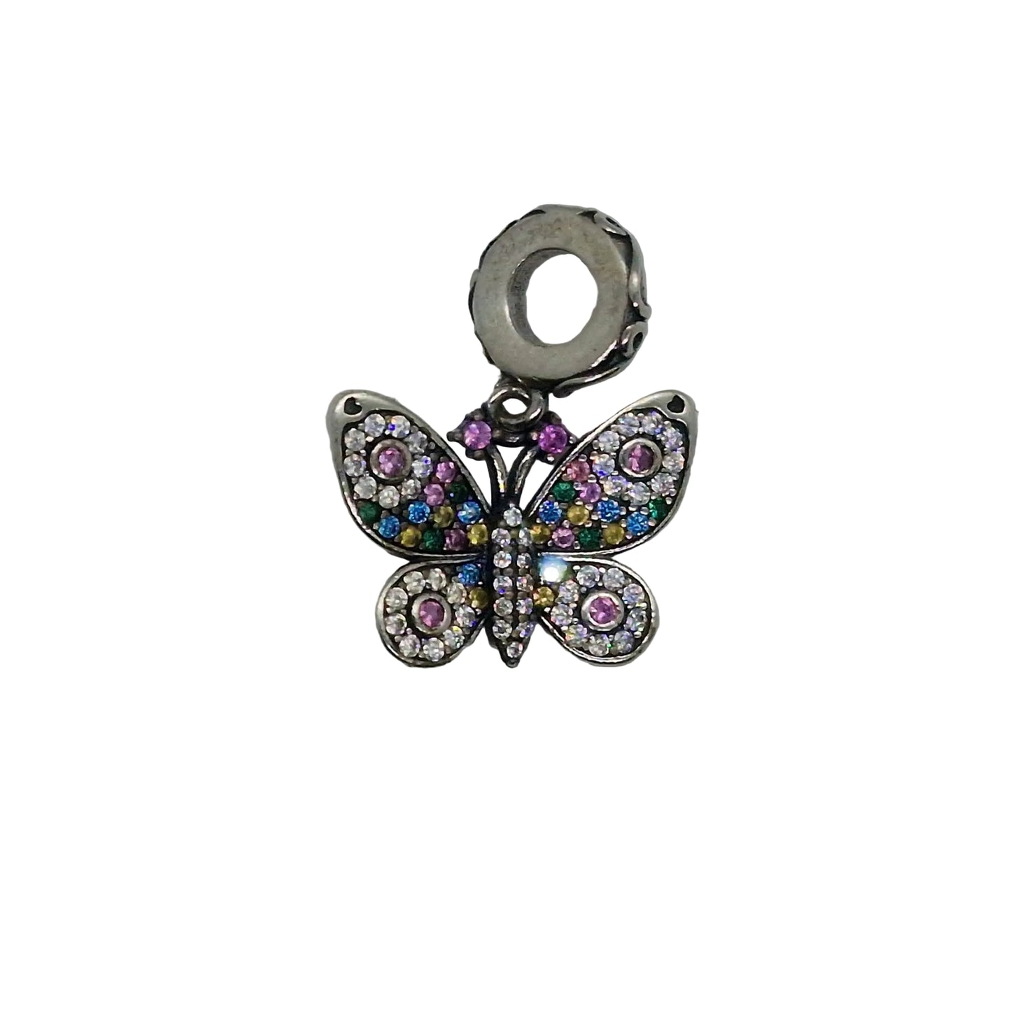 Silver Butterfly Charm Preowned