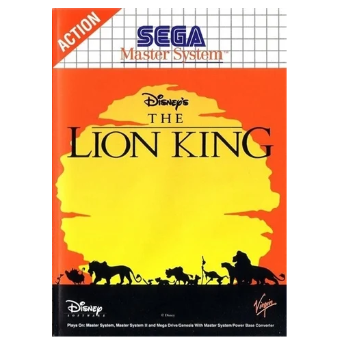 Master System - The Lion King With Manual Boxed Preowned