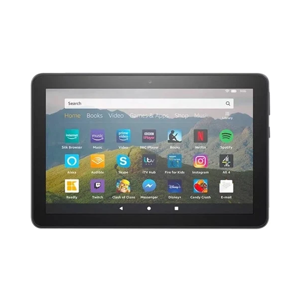 Amazon Kindle Fire HD 8 (2020) 32GB WiFi Black Grade C Preowned