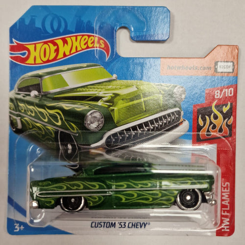 Hot Wheels HW Flames - Custom '53 Chevy Green 2018 350/365 (3+) Preowned
