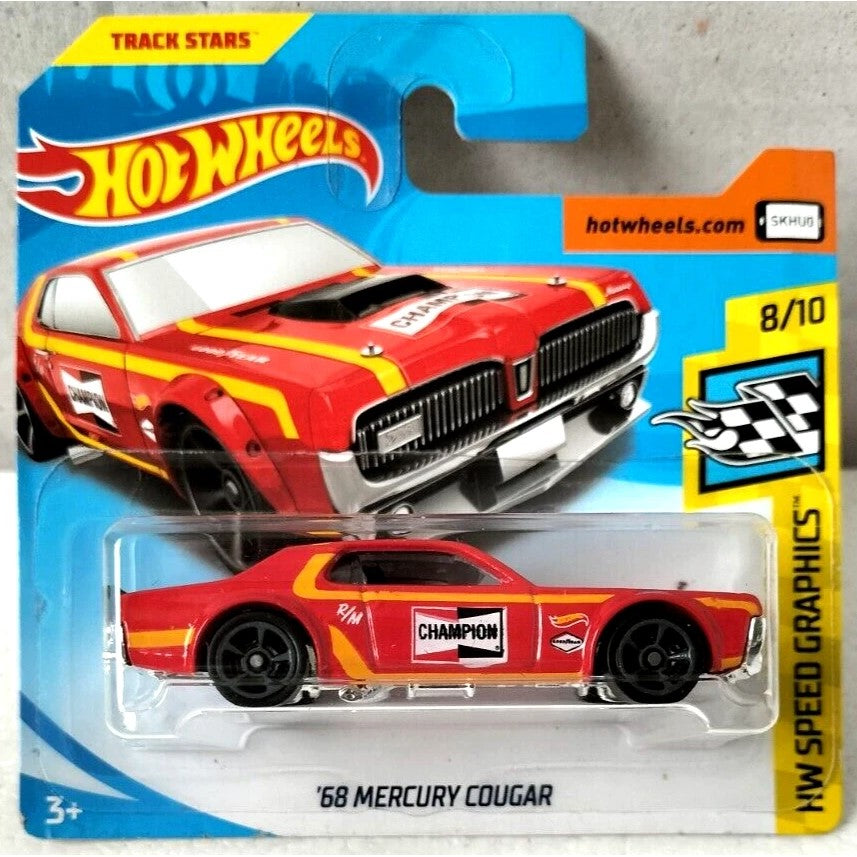 Hot Wheels Speed Graphics - "68 Mercury Cougar 2018 106/365 (3+) Preowned