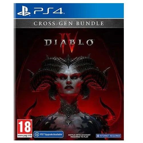 PS4 - Diablo IV Cross Gen Gen Bundle (18) Preowned