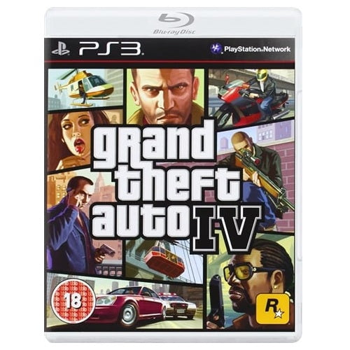 PS3 - Grand Theft Auto IV (18) Preowned
