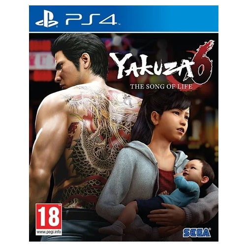 PS4 - Yakuza 6 The Song Of Life (18) Preowned