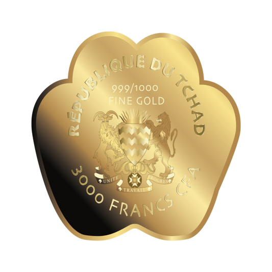 Cats Coin Card - 999/1000 1/1000oz  Gold Gift Preowned