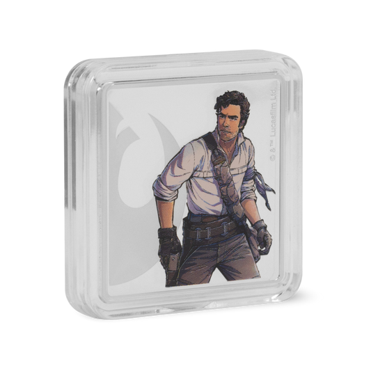 Star Wars Allies - Finn and Poe Dameron 1oz Silver Medallion