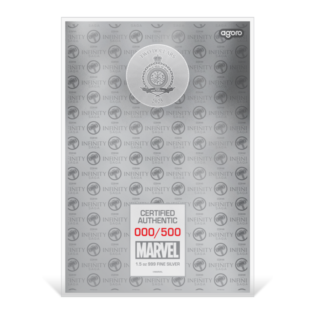 Marvel – The Infinity Saga Phase Three - Thor Ragnarok 1.5oz Silver Foil