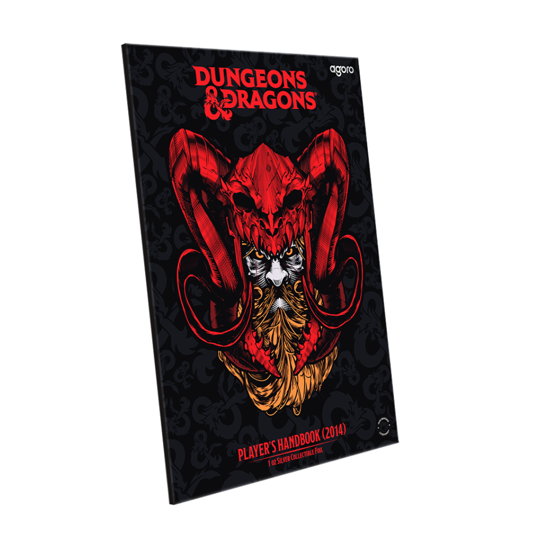 Dungeons & Dragons - Player's Handbook (2014) 1oz Silver Collectible Foil