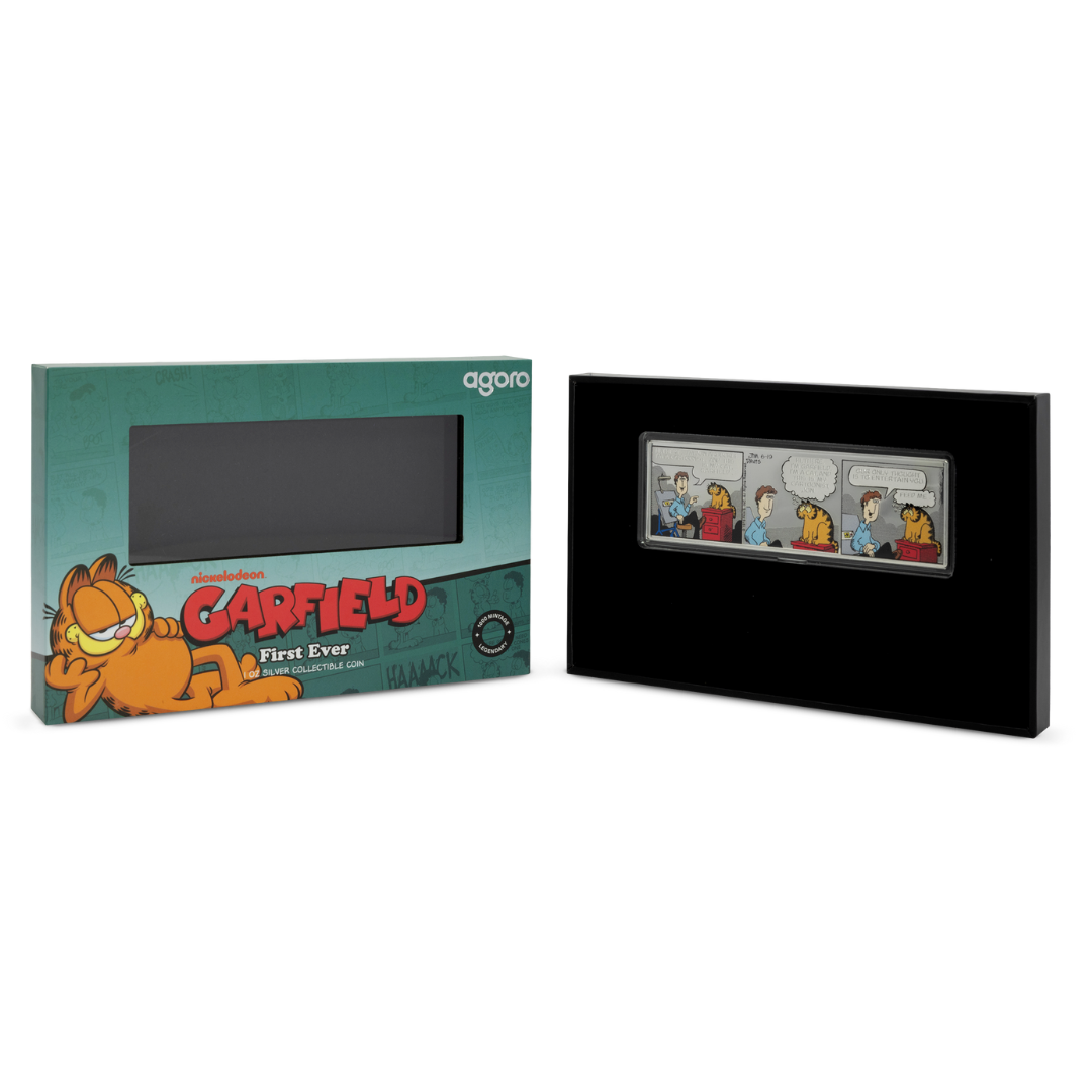 Nickelodeon - Garfield Comic Set - First Ever: 2 - 1oz Silver Coin