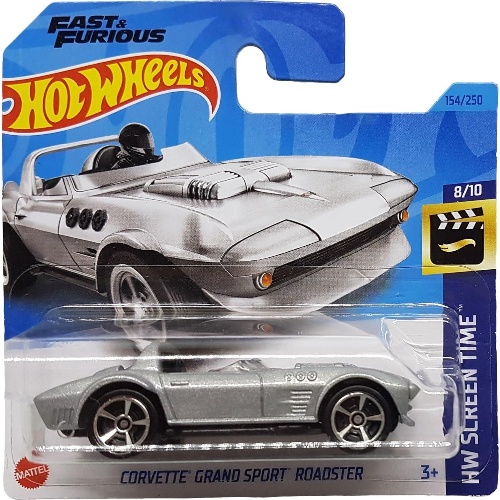 Hot Wheels HW Race Day - Corvette Grand Sport Roadster 2021 37/250 (3+) Preowned
