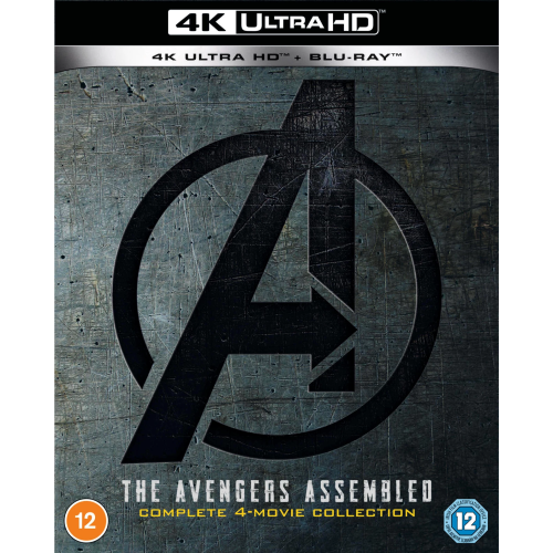 4K Blu-Ray - Avengers 1-4 UHD Collection (12) 9 Discs Preowend