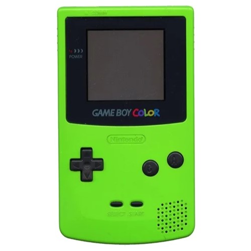 Nintendo Gameboy Color Console Lime Green Discounted Preowned