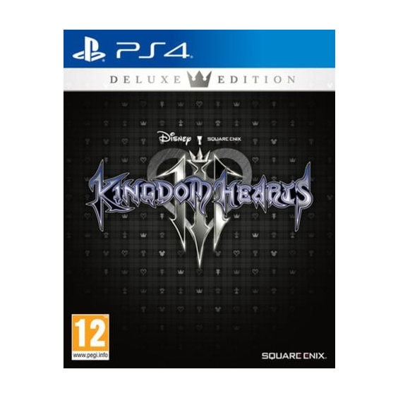 PS4 - Kingdom Hearts 3 Deluxe Edition with Pin & Artbook (12) Preowned
