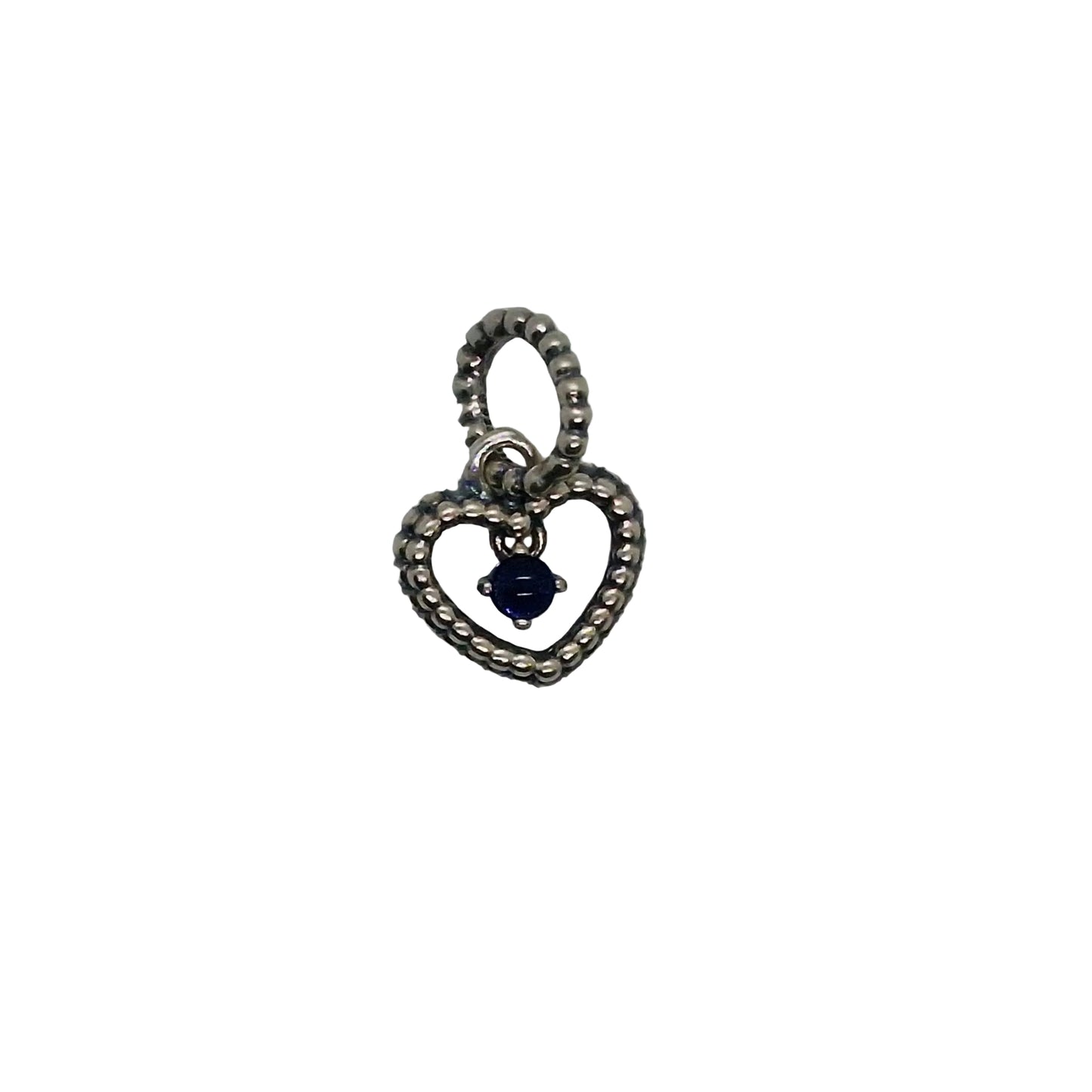 Pandora Heart September Birthstone Charm Preowned