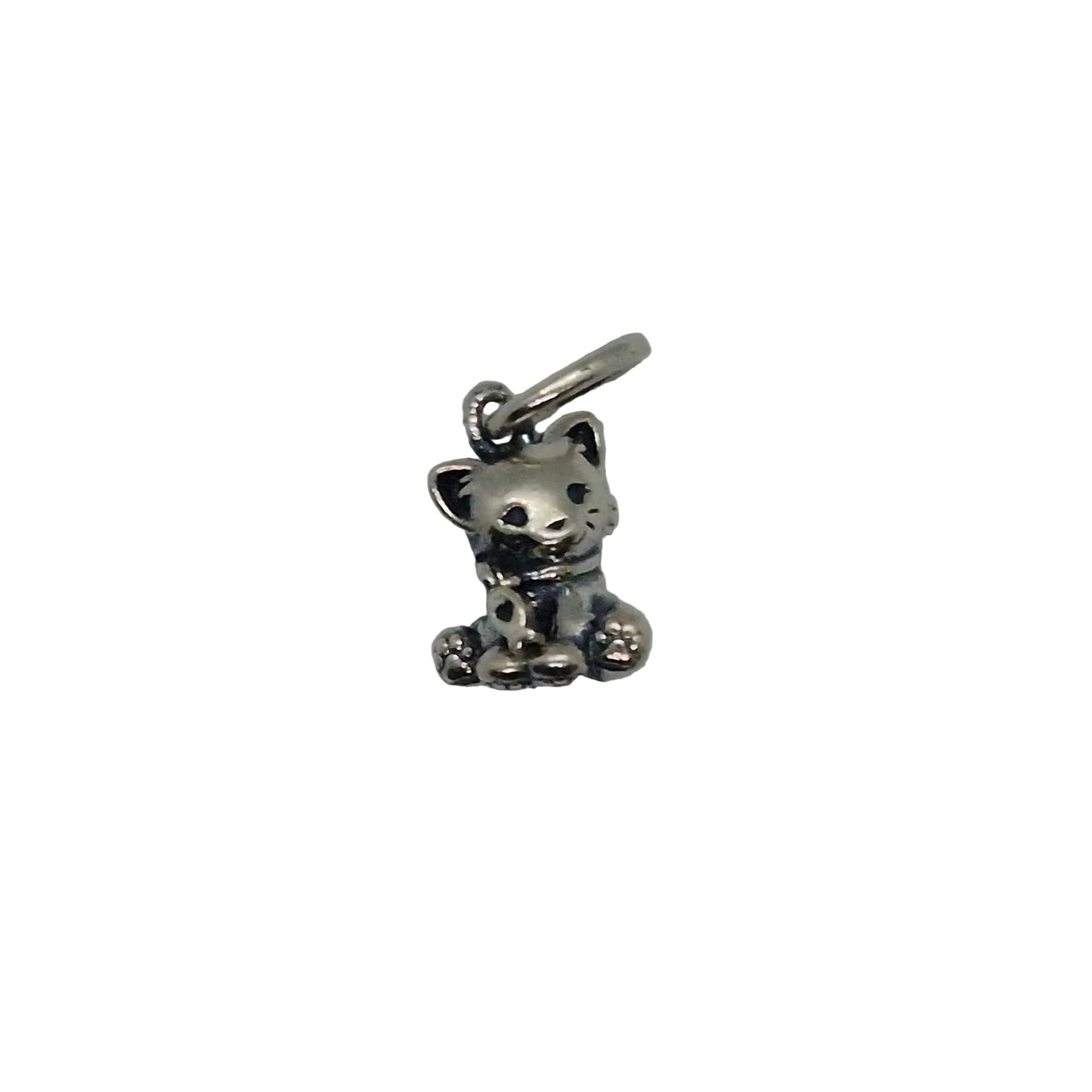 Pandora Sweet Cat Dangle Charm Preowned
