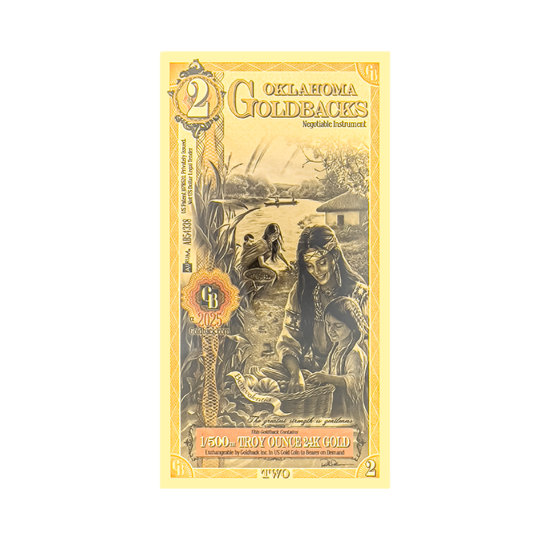 2 Goldback - Oklahoma