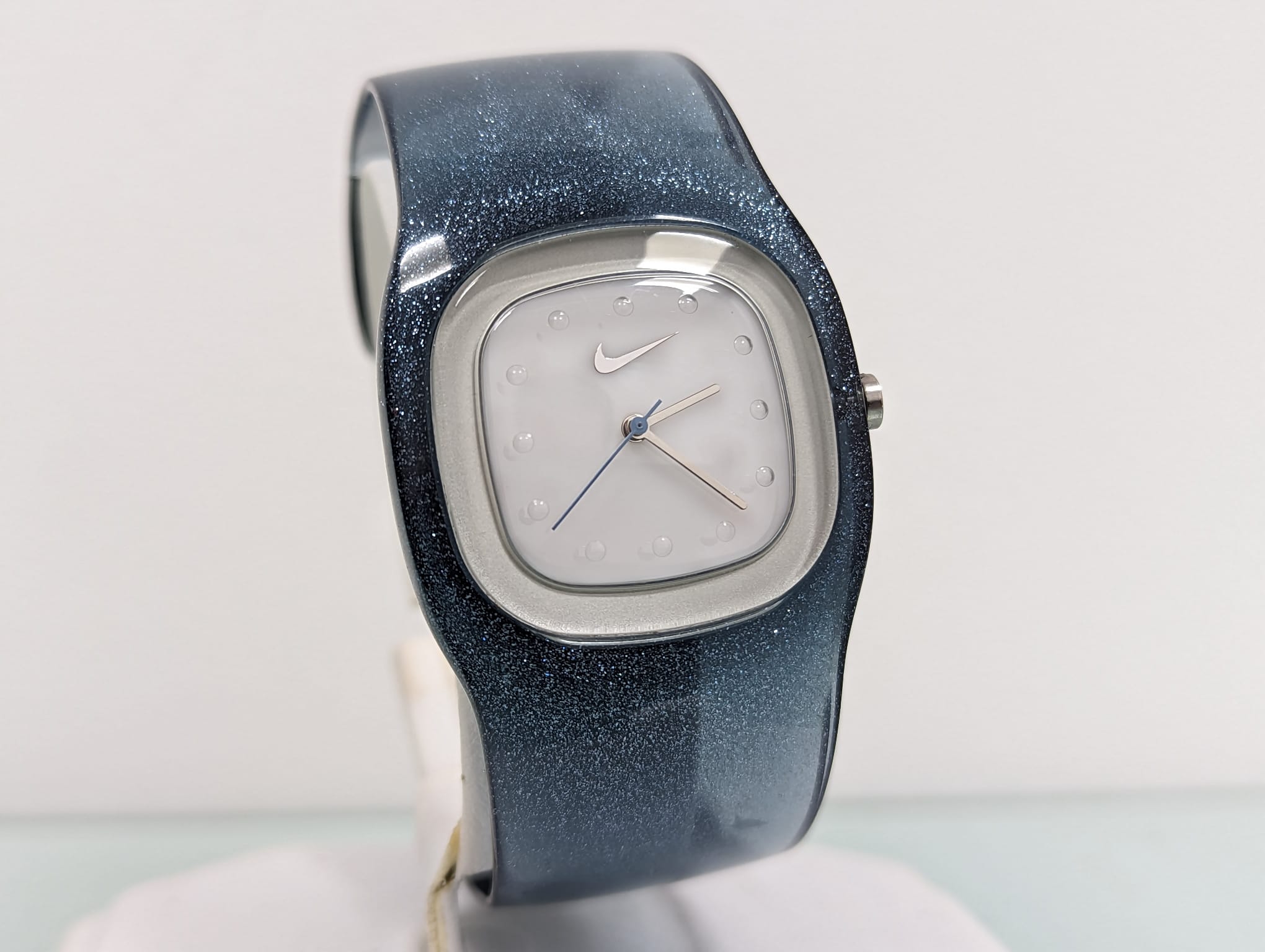 Nike presto digital blue sparkle bracelet watch Clearance