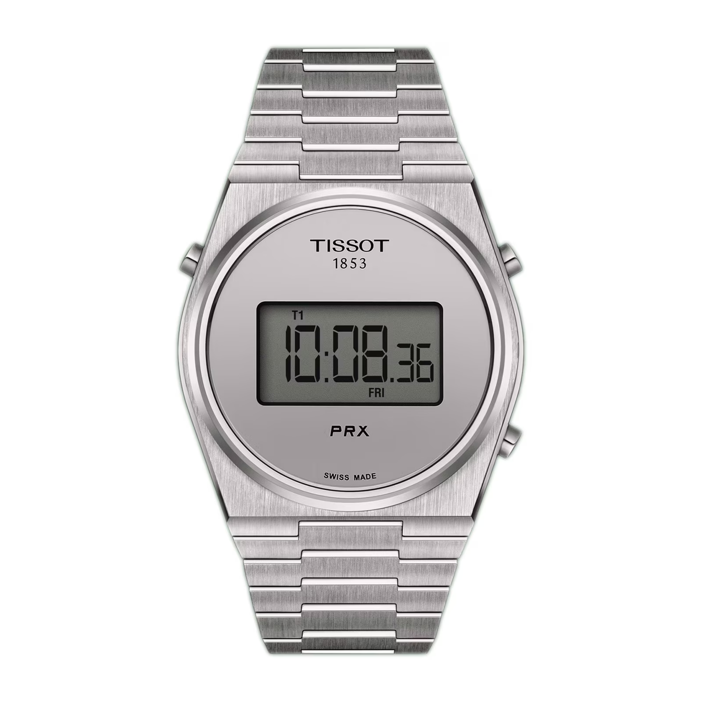 Tissot PRX Digital 40mm Unisex Watch Grey Preowned