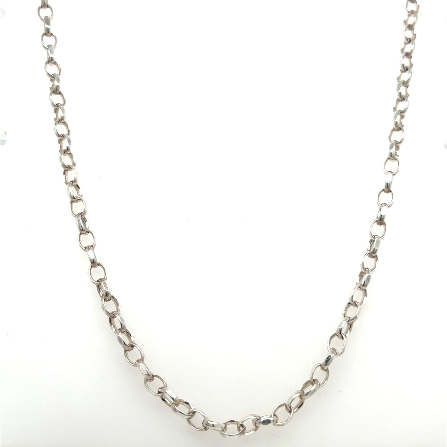 Silver Belcher Chain 12.5g Approx Preowned