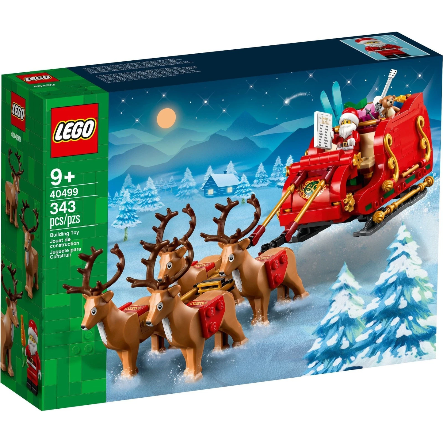LEGO Seasonal Christmas 40499 Santa's Sleigh (9+) Sealed