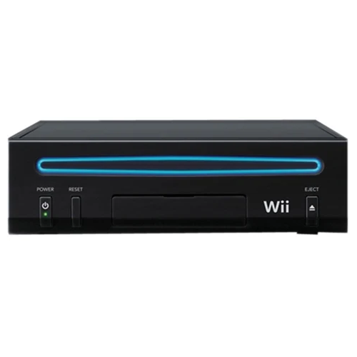 Nintendo Wii Console Black V2 With Motion Plus Remote Unboxed Preowned