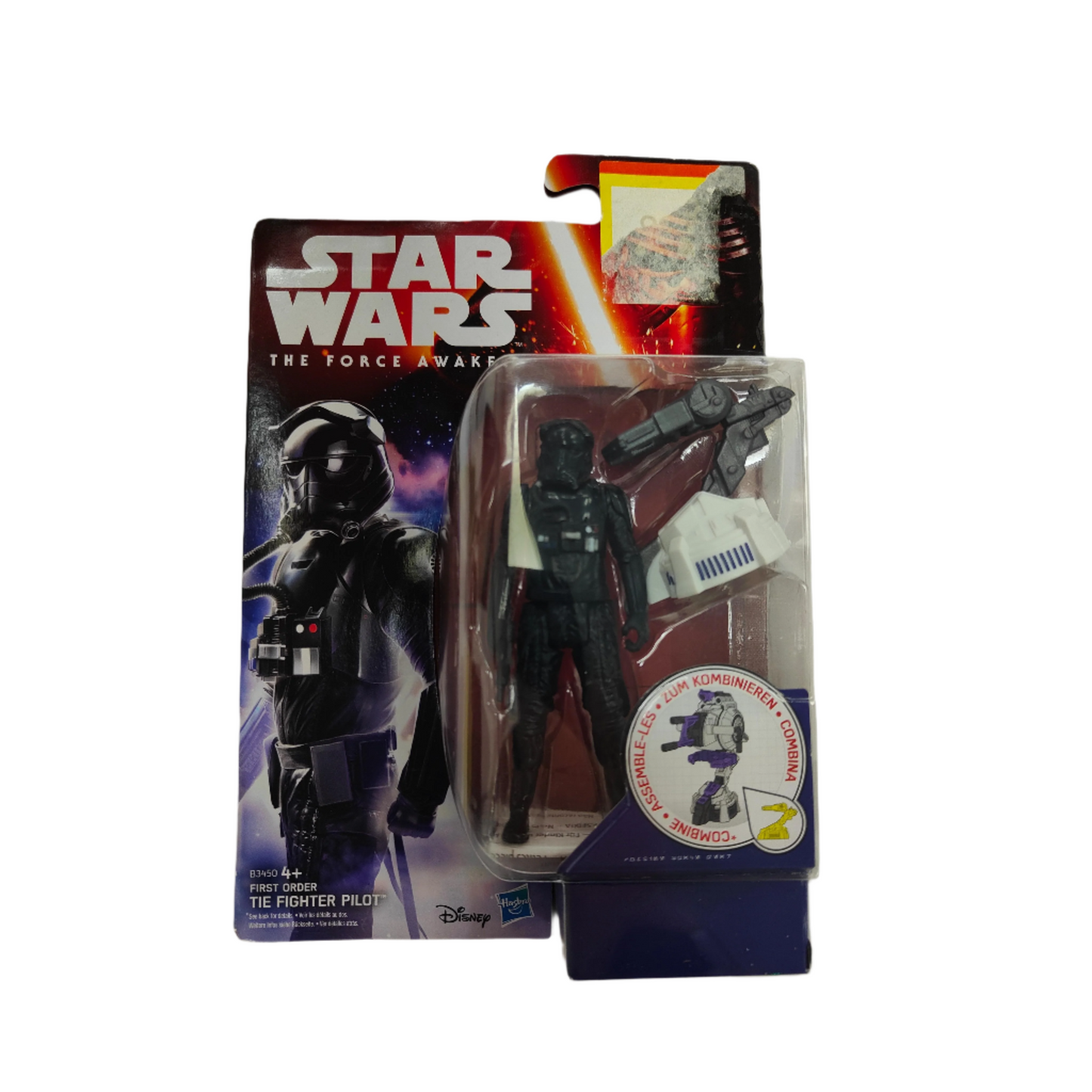 Star Wars The Force Awakens - First Order Tie Fighter Pilot (4) Preowned