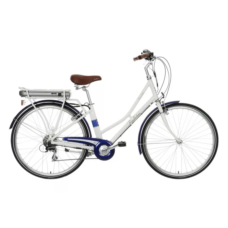 Pendleton Somerby Electric Hybrid Bike White and Navy Preowned Colle Cash at Maxx