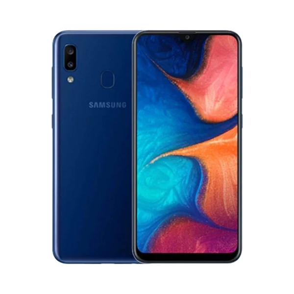 Samsung A20 32GB Dual Sim Unlocked Blue Grade C Preowned