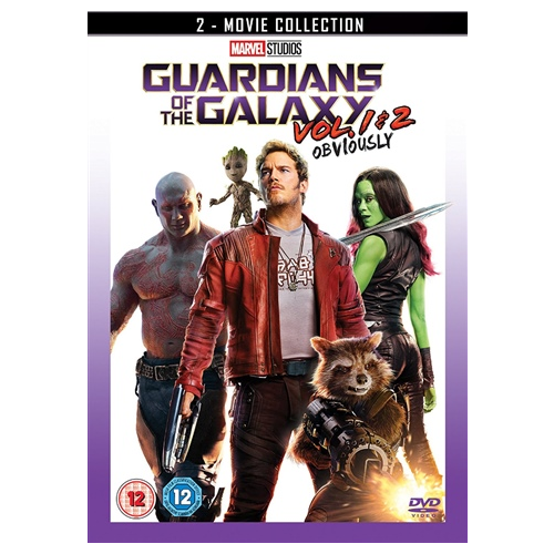 DVD Boxset - Guardians Of The Galaxy: Vol 1 & 2 (12) Preowned