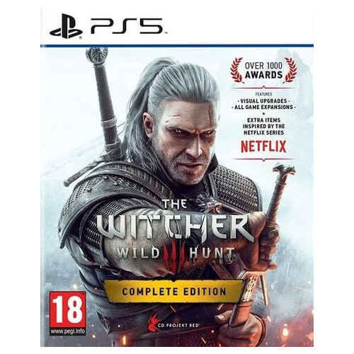 PS5 - The Witcher 3: Wild Hunt Complete Edition (18) Preowned