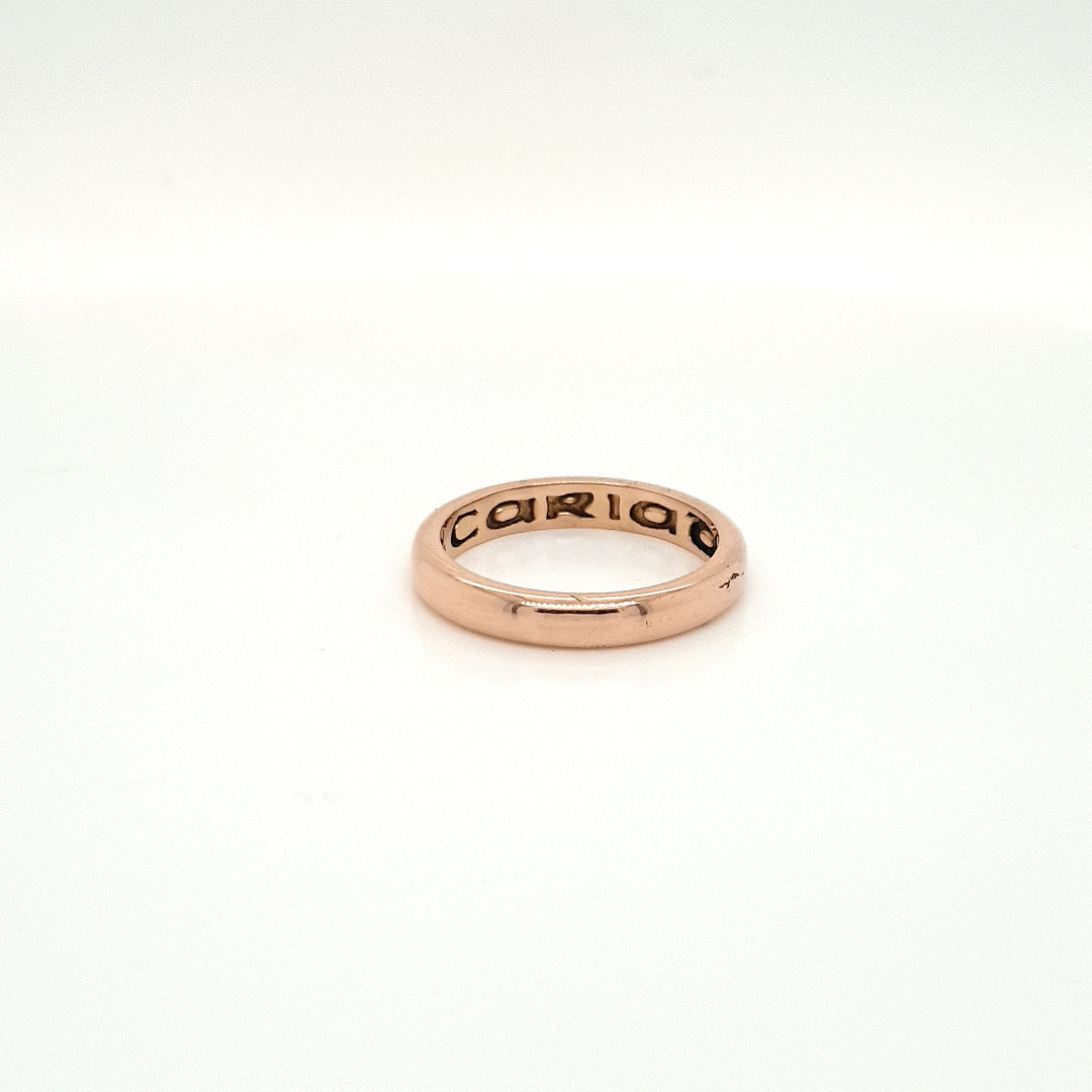 18ct Clogau Gold Band Approx 5.1g Preowned