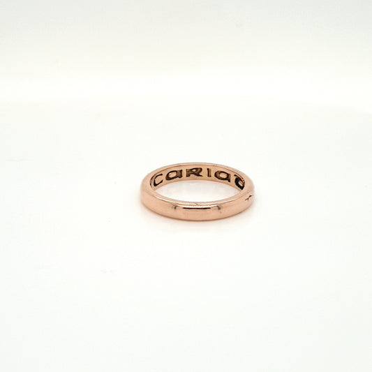 18ct Clogau Gold Band Approx 5.1g Preowned