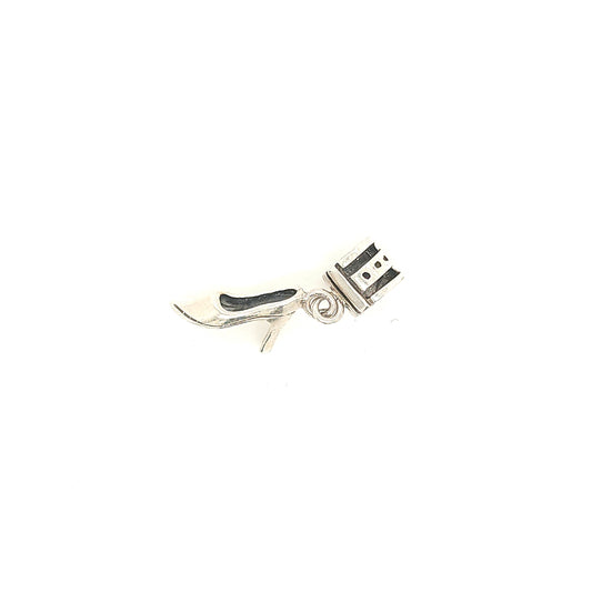 Silver Shoe Charm 2.1g Preowned