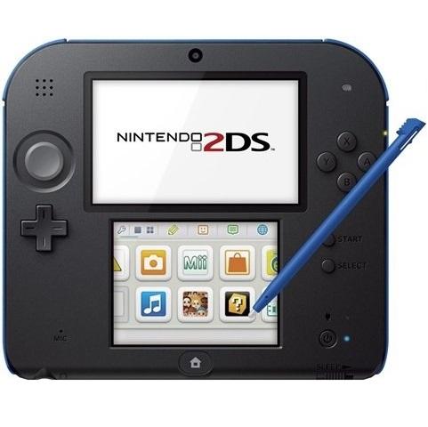 Nintendo 2ds high quality black and blue