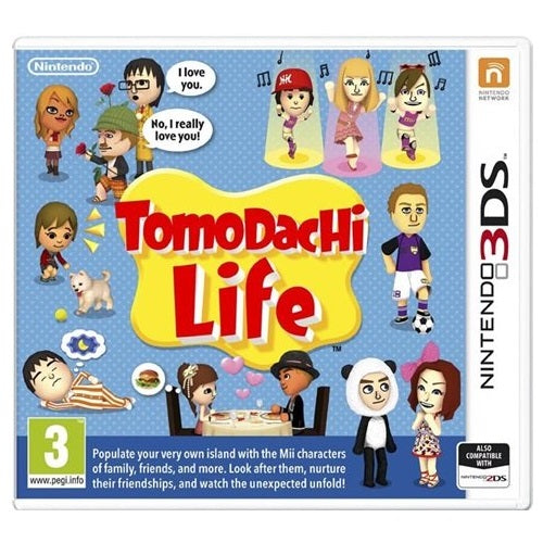 3DS - TomoDachi Life (3) Preowned