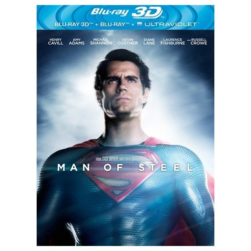 Blu-Ray - Man Of Steel 3D (12) Preowned