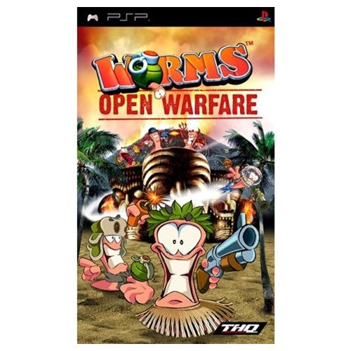 PSP - Worms Open Warfare Unboxed (7) Preowned
