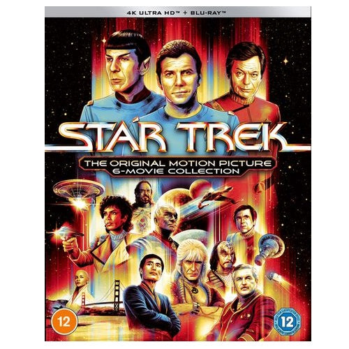 4K Blu-Ray - Stark Trek Movies 1-6 (12) Preowned