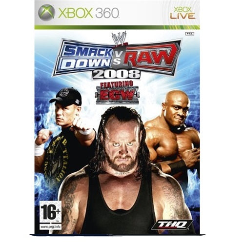 Xbox 360 - WWE Smackdown vs Raw 2008