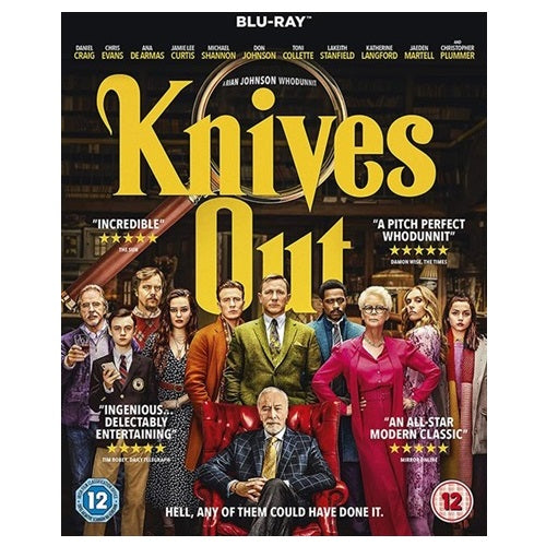 4K Blu-Ray - knives Out (12) Preowned
