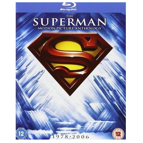 Blu-Ray Boxset - Superman Motion Picture Anthology 1978 - 2006 (12) Preowned
