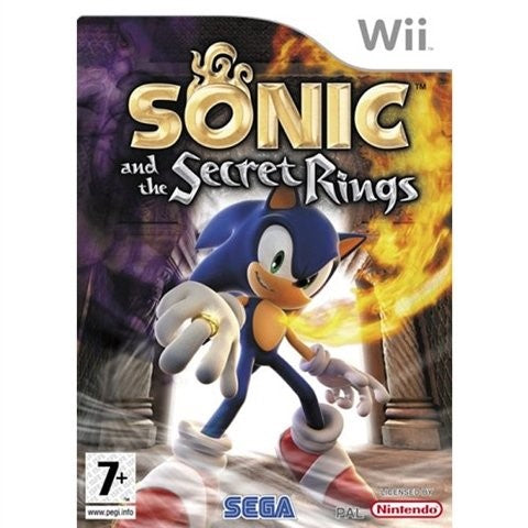 Wii - Sonic and the Secret Rings (7+) Preowned